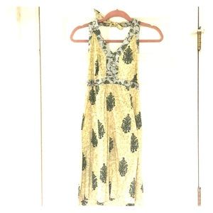 Gap cotton halter dress